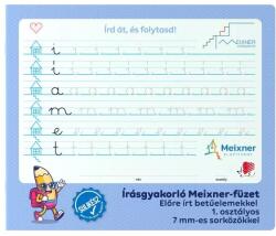 ICO Caiet de exerciții de scriere tip Meixner - clasa 1, albastru (7500158001)