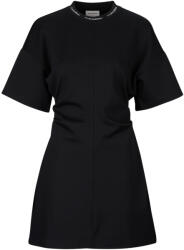 Calvin Klein Rochii scurte Femei SS LOGO RIB INTERLOCK T-SHIRTDR Calvin Klein Jeans Negru EU S