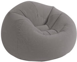 Intex Beanless Felfújható Fotel, Szürke 107x104x69cm - Kényelmes Pihenősarokhoz, Modern és Praktikus Felfújható Megoldással (Intex 68579)