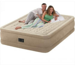 Intex Ultra Plush Felfújható Vendégágy, 152x203x46cm - Vendégszobába vagy Utazáshoz, Kényelmes és Praktikus Megoldásként (Intex 64428)