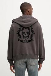 Zadig&Voltaire pamut melegítőfelső - barna XL