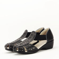 SOFILINE Sandale negre din piele naturala Ozana M5 (LBS009-1BLACK-38)