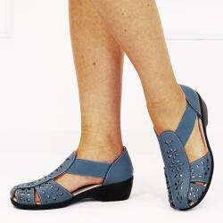 SOFILINE Sandale albastru denim din piele naturala Ozana M5 (LBS009-1DENIMBLUE-39)