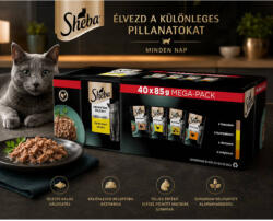 Mars-Nestlé Sheba Adult Alutálcás - Halak aszpikban (85g) (268091)