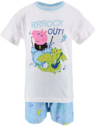 Sun City Peppa malac Rock Out White gyerek rövid pizsama 4 év / 104 cm 85SEV2070B4 (85SEV2070B4)