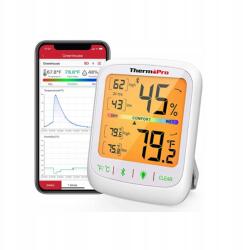 ThermoPro beltéri digitális Bluetooth hőmérő páratartalom-mérővel TP-359 (0602024957485)