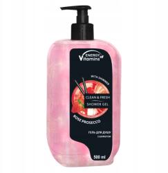 Alliance of Beauty Rose Prosecco highlighter tusfürdő, 500 ml