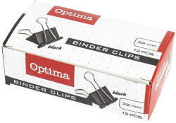OPTIMA Binder csipesz OPTIMA 32 mm 12 darabos (122153) - papir-bolt
