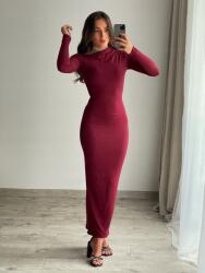 Prettylittlething Piros ruha hosszú ujjú Xs/s PrettyLittleThing (CNL4568)