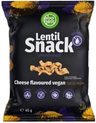 Abonett Lencsés Snack Vegán Sajtos 45g - ceretem