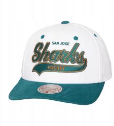  San Jose Sharks Nhl Tail Sweep Pro Snapback férfi sapka (SDK_HHSS7286-SJSYYPPPWHIT)