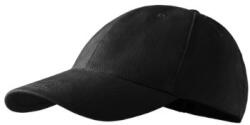 Malfini 305 6P unisex baseball sapka fekete színben (3050100)