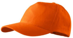 Malfini 307 5P unisex baseball sapka narancssárga színben (3071100)