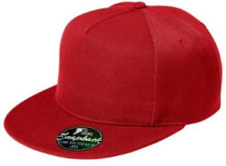 Malfini 301 Rap 5P unisex baseball sapka piros színben (3010700)