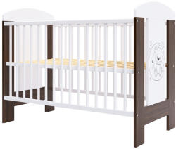Hubners Patut copii din lemn Hubners Calisto Ursulet 120x60 cm maro (PHCALUR12MA) - caruciorcopii