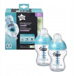 Tommee Tippee Antikolt kulacs 2db 260ml Slow Flow Szenzor 0m+ (5010415225252)