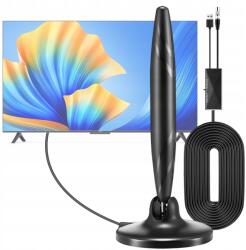  DVB-T2/T Szobaantenna 360°-OS Erősítővel 4K Hd Vétel 5M Kábel (Antena Zewnętrzna)