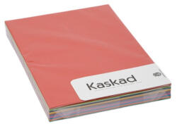 Kaskad Dekorációs karton KASKAD Lessebo Colours A/4 2 oldalas 225 g élénk vegyes színek 10x10 lapos (820000) - mystock