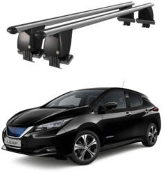 Bare transversale aluminiu pentru Nissan Leaf ZE1 2018+, plafon neted (190526-7)