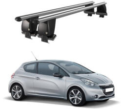  Bare transversale portbagaj aluminiu pentru Peugeot 208 2012-2015 plafon neted (190526-13)