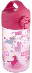 Canpol babies Junior Bottle biberon pentru copii Pink 400 ml
