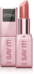 Gabriella Salvete Say It! And Shine! ruj lucios hidratant culoare 02 3, 5 g