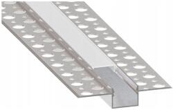 SmartLED Profil încastrat pentru bandă LED, 1 m, argintiu/alb (SD0032)