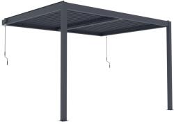 G21 Trenton Premium 4x3 m bioklimatikus pergola, antracit alumínium (BP-G21-4x3x2,6-ALU) - pepita