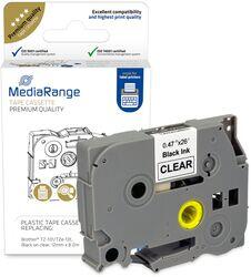 MediaRange Caseta cu banda etichete MediaRange compatibil cu Brother TZ-131/TZe-131 (mrbtz131)