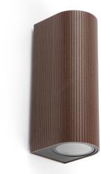 Faro Barcelona FARO 70329 - Външно стенно осветително тяло ESTELA 2xGU10/5W/230V IP65 кафяво (FA70329)