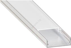 SmartLED Вграден профил за LED ленти 1 m сребрист/бял (SD0103)