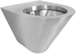 FANECO SN M wc csésze függesztett vandálbiztos ezüst matt HN13018 (HN13018)