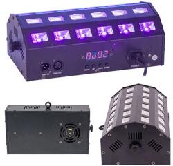 Ibiza Light Proiector LED Ibiza Light LED-STUV24 | 2-in-1 Alb & UV, 24x3W, DMX, Stroboscop, 65° (LED-STUV24)