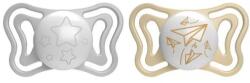 Chicco Suzeta Physio Light silicon noapte 6-16m, 2 buc (AGS71038.41)