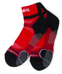 Karakal Șosete Socks Quad Density X4 Ankle Red/Black-41-47