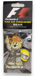  Formula 1 Car Air Freshener - Bear / Vanília Illatú Autós Légfrissítő