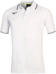 Mizuno Tricou pentru bărbați Men Polo White/Navy 3XL