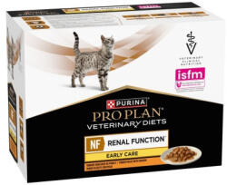 PRO PLAN Veterinary Diets NF Renal Function Early Care Chicken nedves eledel macskák számára - csirkés 10 x 85 g - origopet - 6 289 Ft