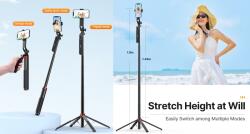 Ulanzi Selfie-stick Ulanzi SK-07 V2 cu telecomanda bluetooth