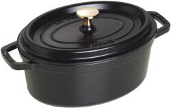 Staub Oală ovală, Black V 2, 35 l Staub (ST1102325)