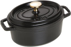 Staub Oală ovală, neagră V 1.0 l Staub (ST1101725)