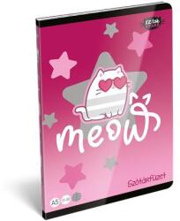 LIZZY Füzet, tűzött, A5, szótár, 32 lap, LIZZYSULI, "Kit tok Stars Purrfect", "31-32 (TICLFSZA5KS)
