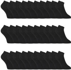 Styx 30PACK zokni Styx alacsony bambusz fekete (30HBN960) L