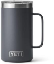 YETI Cană termo Rambler® Mug Yeti® / 709 ml (Culoare: Cărbune)