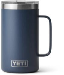 YETI Cană termo Rambler® Mug Yeti® / 709 ml (Culoare: Albastru închis)
