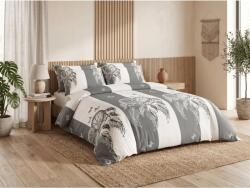  Lenjerie de pat creponata TIRSO POLY gri-alb Dimensiune lenjerie de pat: 70 x 90 cm | 140 x 220 cm Lenjerie de pat