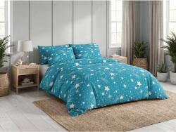  Lenjerie de pat Creponata NIGHT SKY POLY turcoaz Dimensiune lenjerie de pat: 2 buc 70 x 90 cm | 200 x 220 cm Lenjerie de pat