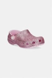 Crocs gyerek papucs CLASSIC CHUNKY GLITTER CLOG K - rózsaszín 33/34