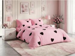  Lenjerie de pat din crepon CORAZON POLY roz Dimensiune lenjerie de pat: 70 x 90 cm | 140 x 220 cm Lenjerie de pat