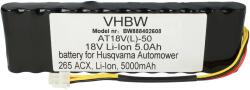 VHBW Akkumulátor Husqvarna Automower 265 / 265 ACX, 18 V, 5.0 Ah (888402608)